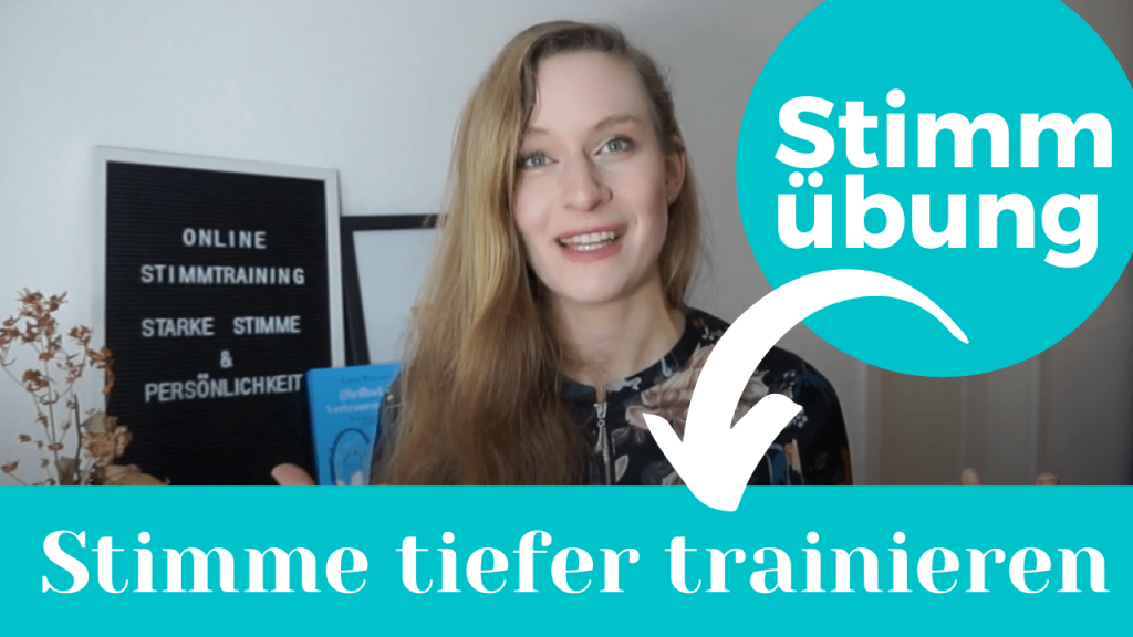 Stimme tiefer trainieren