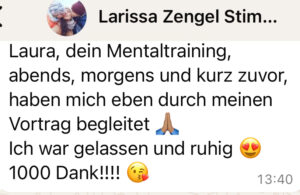 Nervosität senken